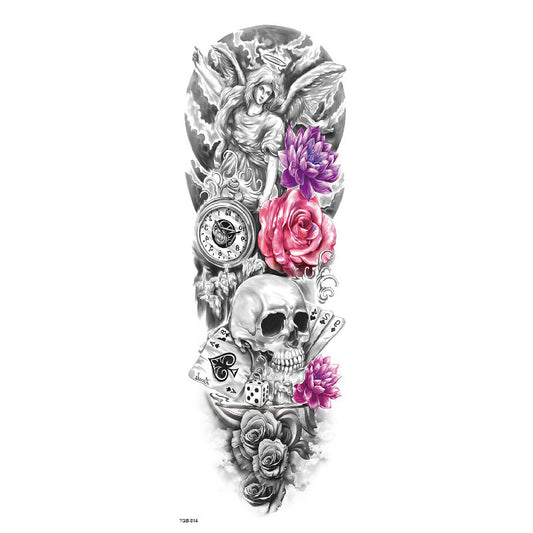 Full arm tattoo stickers