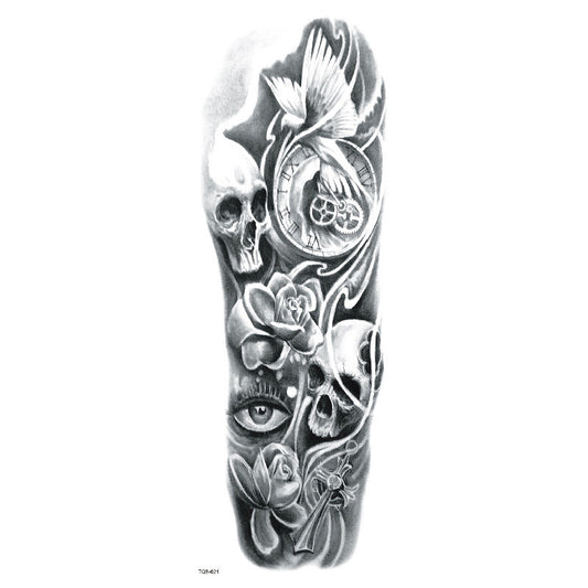 Full arm tattoo stickers