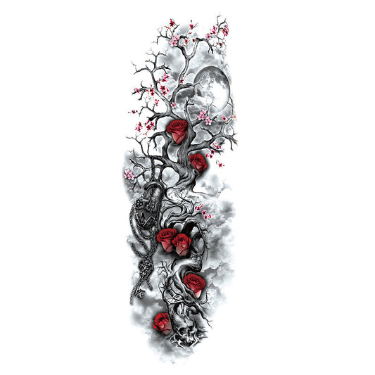 Full arm tattoo stickers