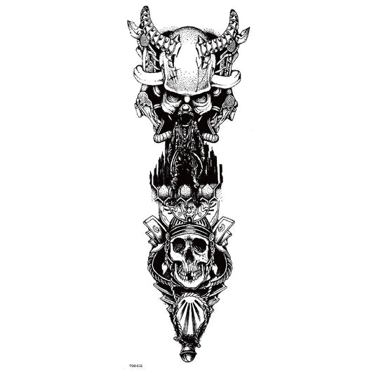 Full arm tattoo stickers
