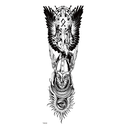 Full arm tattoo stickers