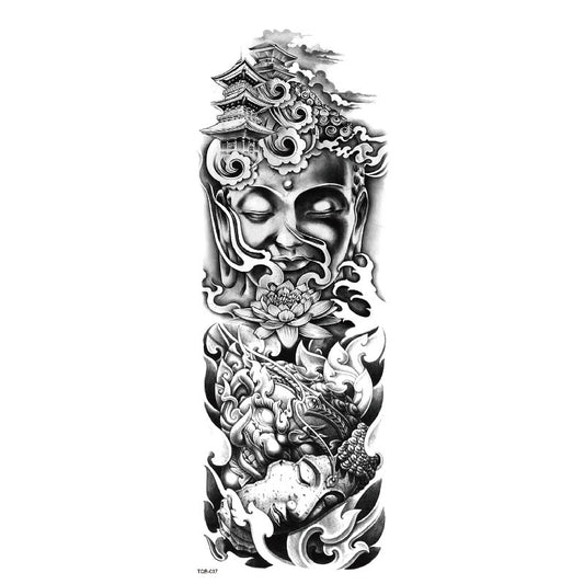 Full arm tattoo stickers