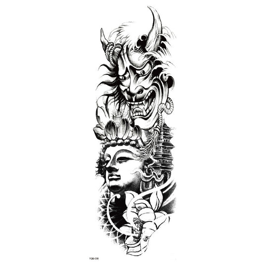 Full arm tattoo stickers