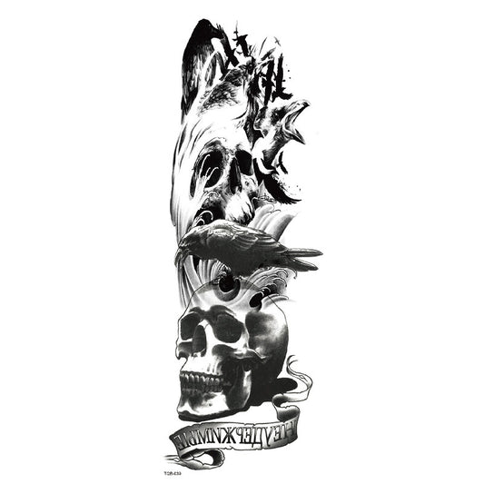 Full arm tattoo stickers