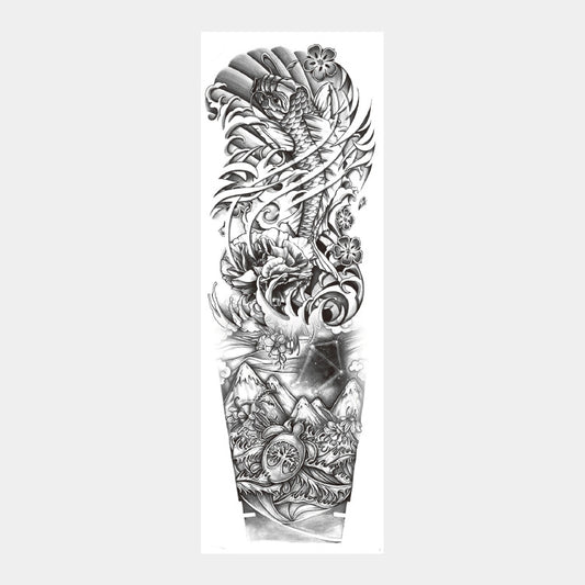Full arm tattoo stickers