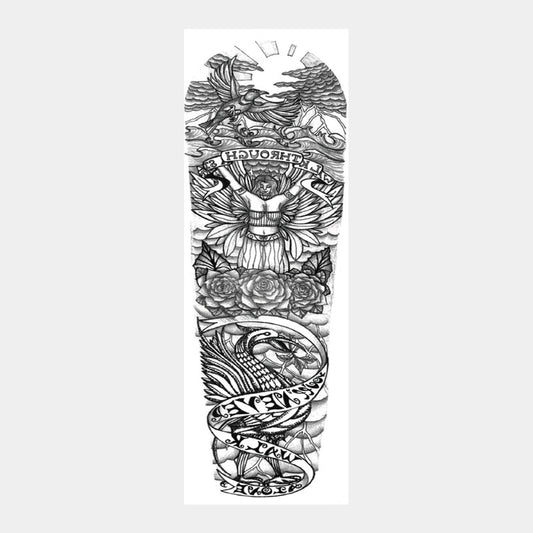 Full arm tattoo stickers