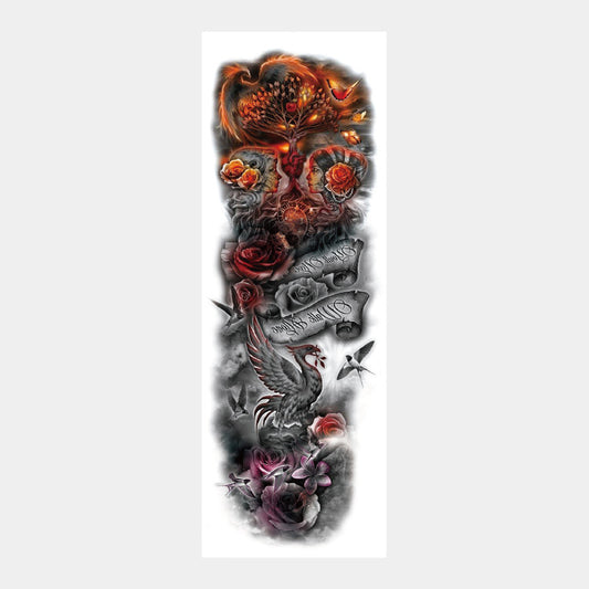 Full arm tattoo stickers