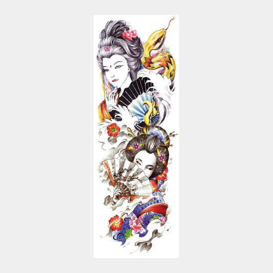 Full arm tattoo stickers