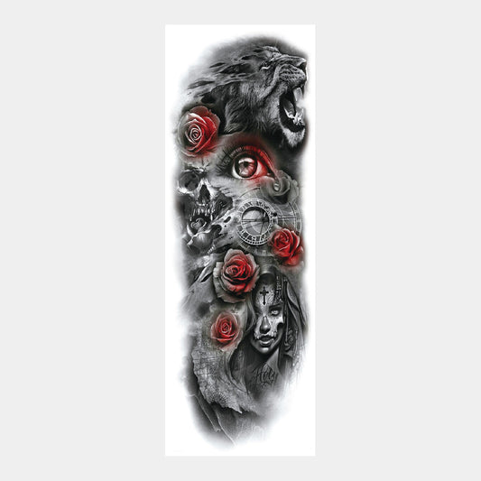 Full arm tattoo stickers