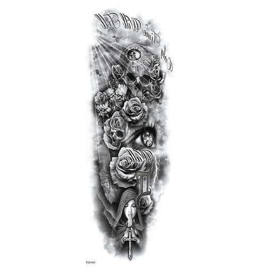 Full arm tattoo stickers