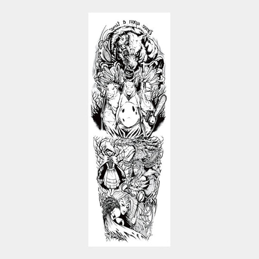 Full arm tattoo stickers