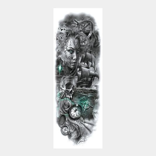 Full arm tattoo stickers