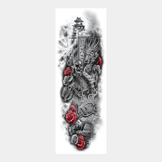Full arm tattoo stickers