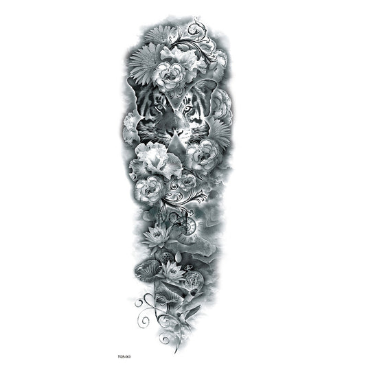 Full arm tattoo stickers