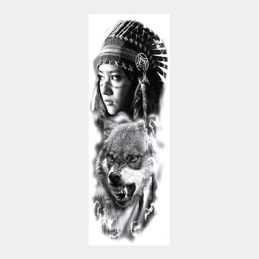 Full arm tattoo stickers