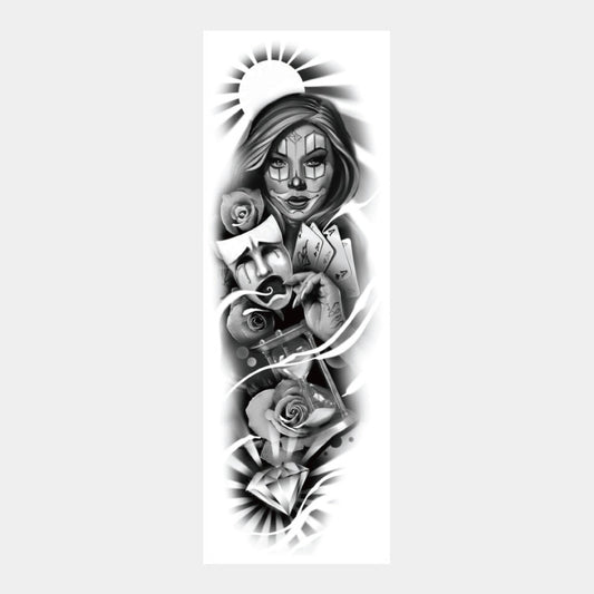 Full arm tattoo stickers