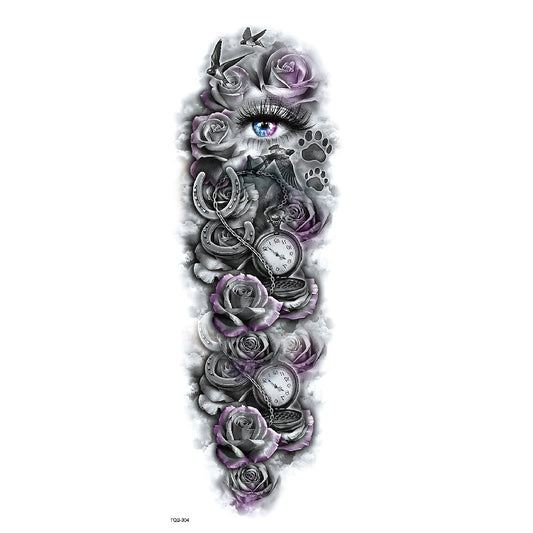 Full arm tattoo stickers