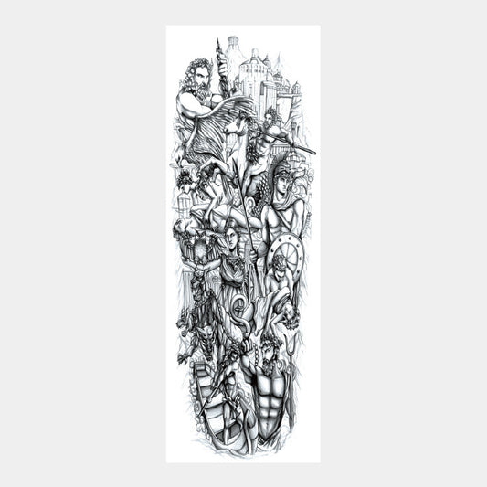 Full arm tattoo stickers
