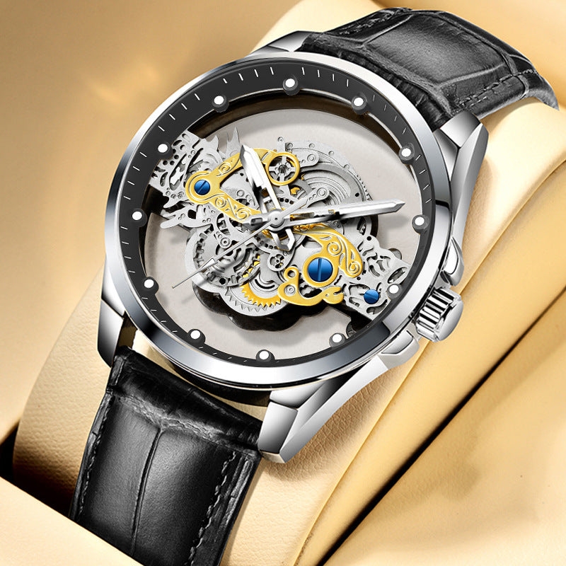 full automatic non-mechanical core tourbillon watch