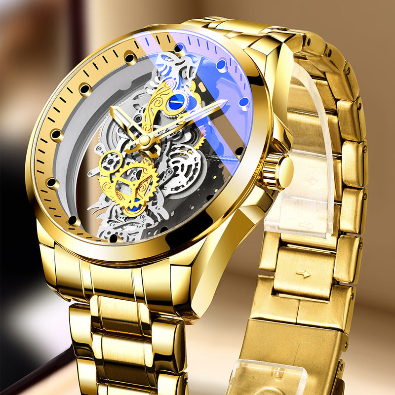 full automatic non-mechanical core tourbillon watch