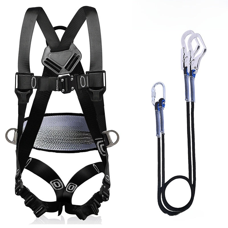 Full Body Safety Harness with Double Hook System