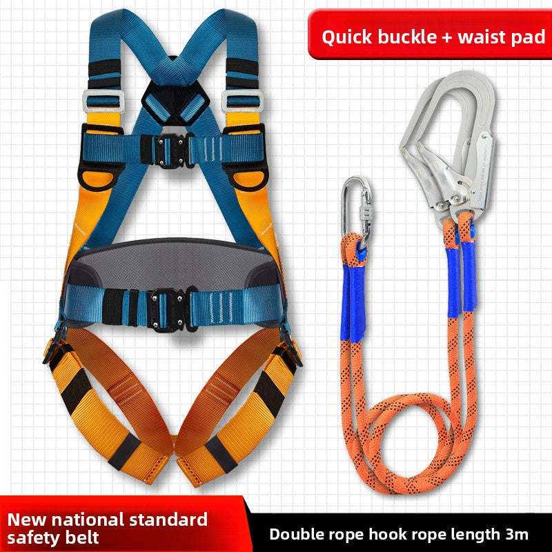Full Body Safety Harness with Rope