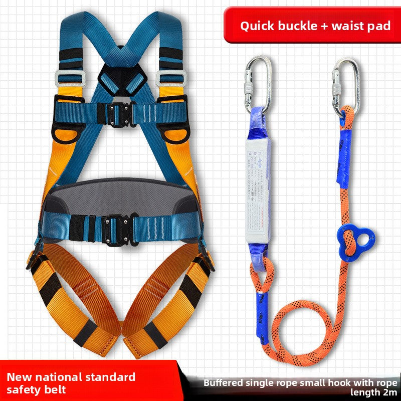 Full Body Safety Harness with Rope