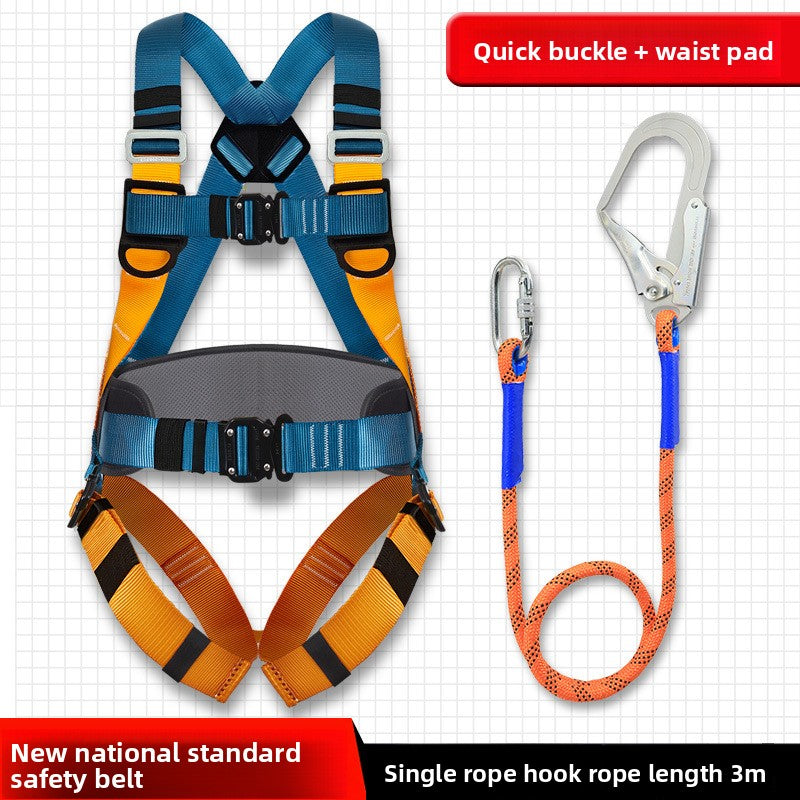 Full Body Safety Harness with Rope