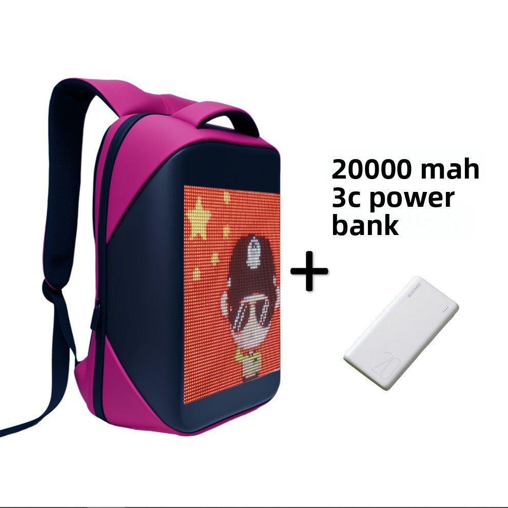 Full Color LED Display Backpack