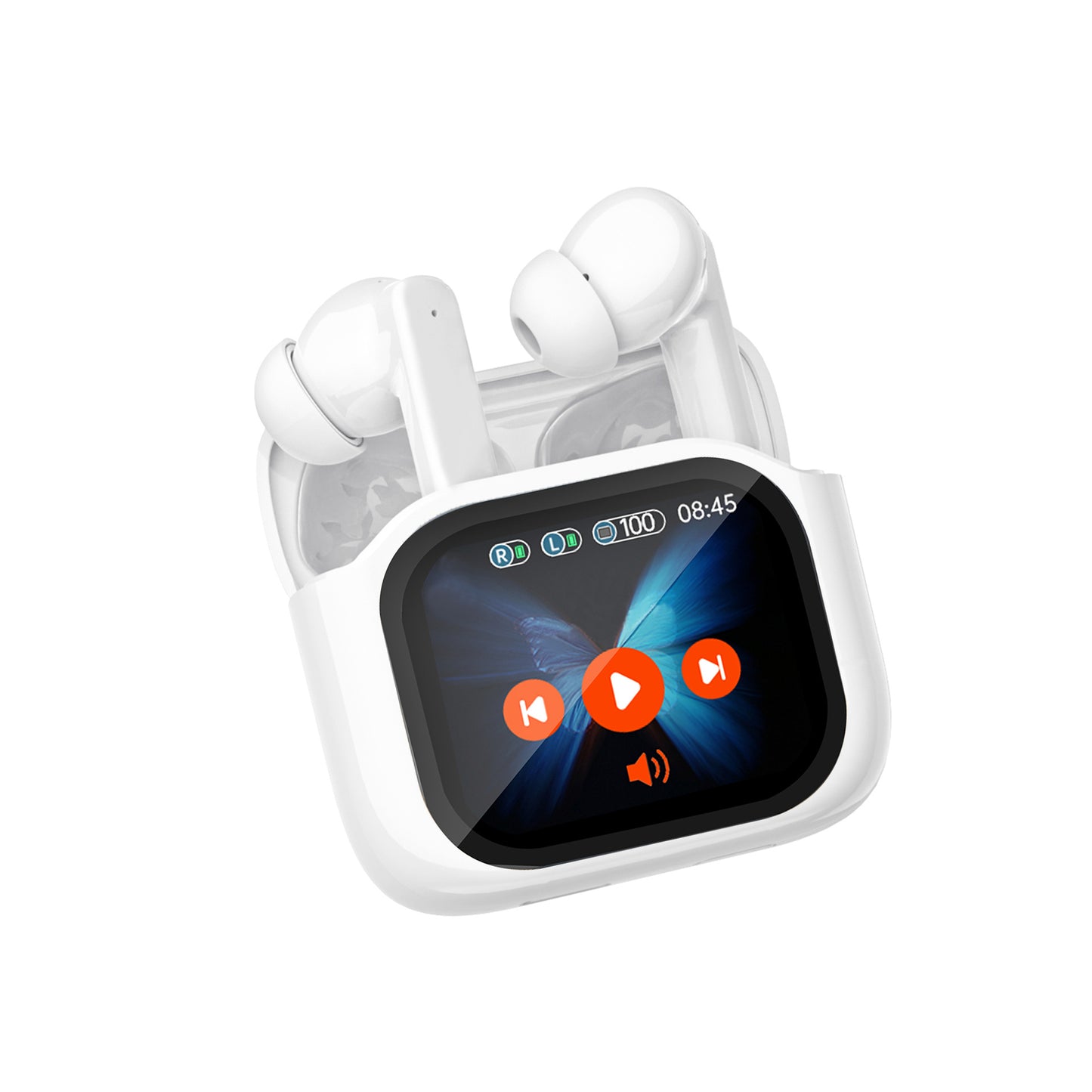 Full Color Screen Wireless Bluetooth Headphones with AI Translation