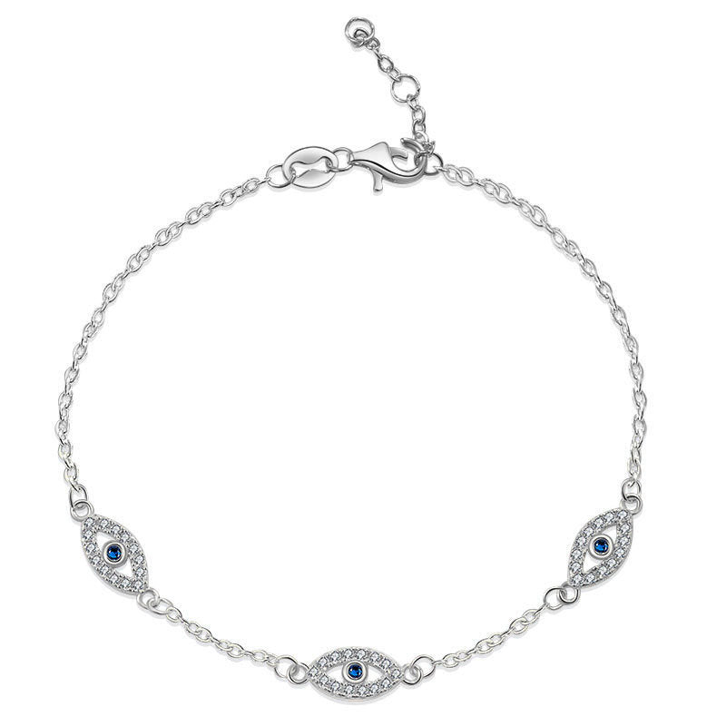 Full Diamond Devil's Eye Series Bracelet