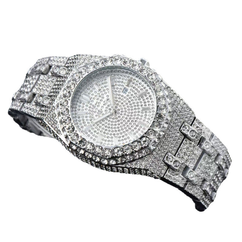 Full Diamond Quartz Fashion Watch
