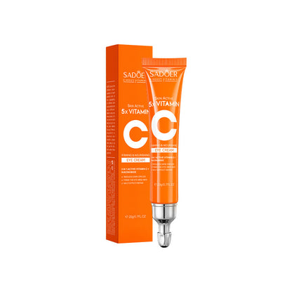 Full English Sadoer Aloe Vera Hydrating and Softening Eye Cream Essence Eye Cream Series Cross-Border Foreign Trade Wholesale