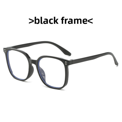 full frame trendy wind flat glasses