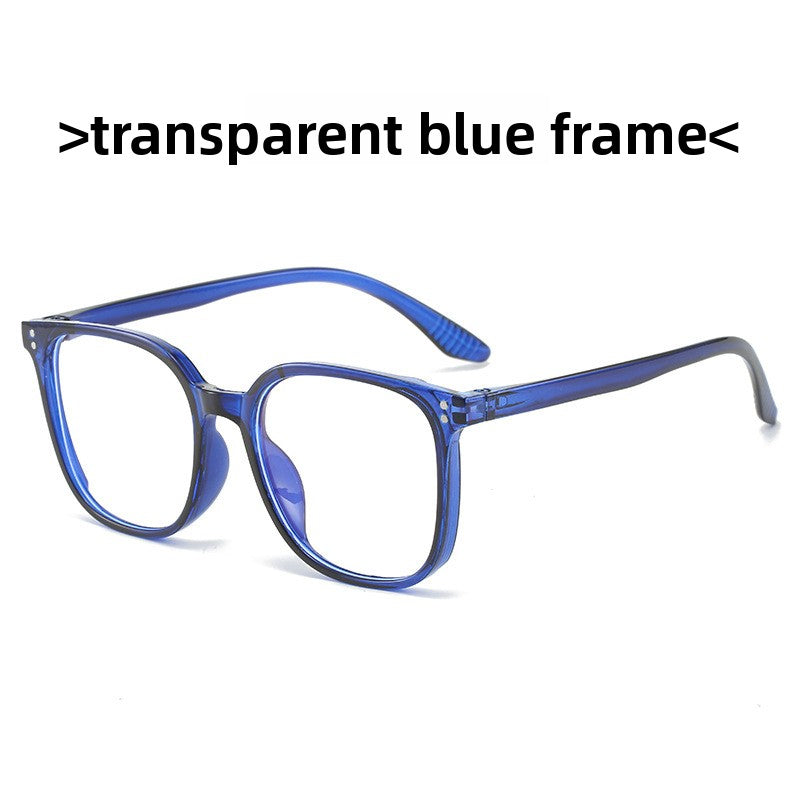 full frame trendy wind flat glasses