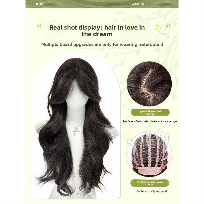 Full head cap of wig