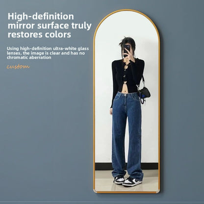Full-Length Dressing Mirror with Explosion-Proof Glass