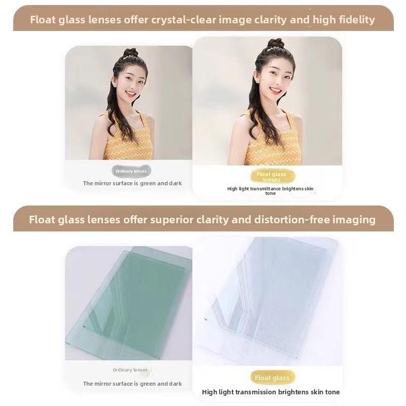 Full Length Floor Mirror with Aluminum Frame