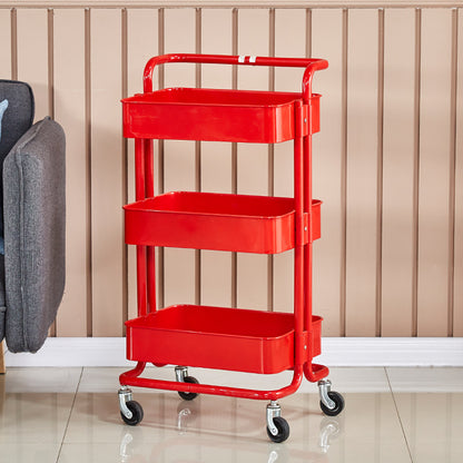 Full-metal movable storage rack