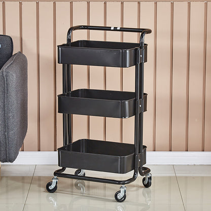 Full-metal movable storage rack