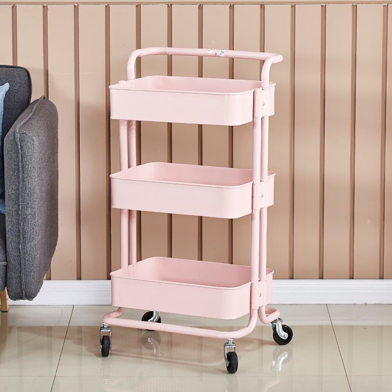 Full-metal movable storage rack