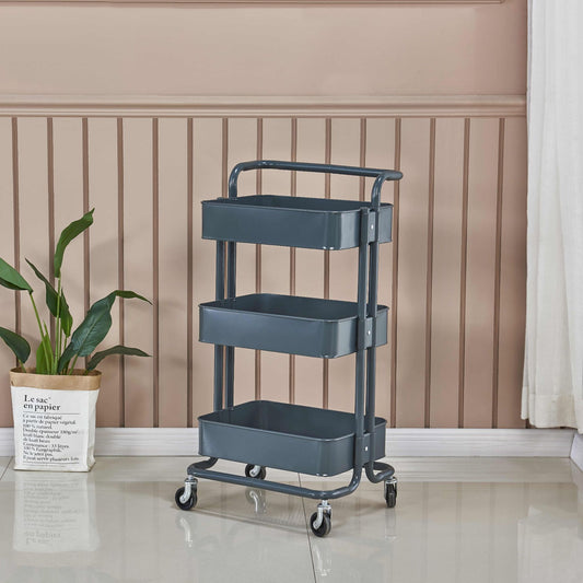 Full-metal movable storage rack