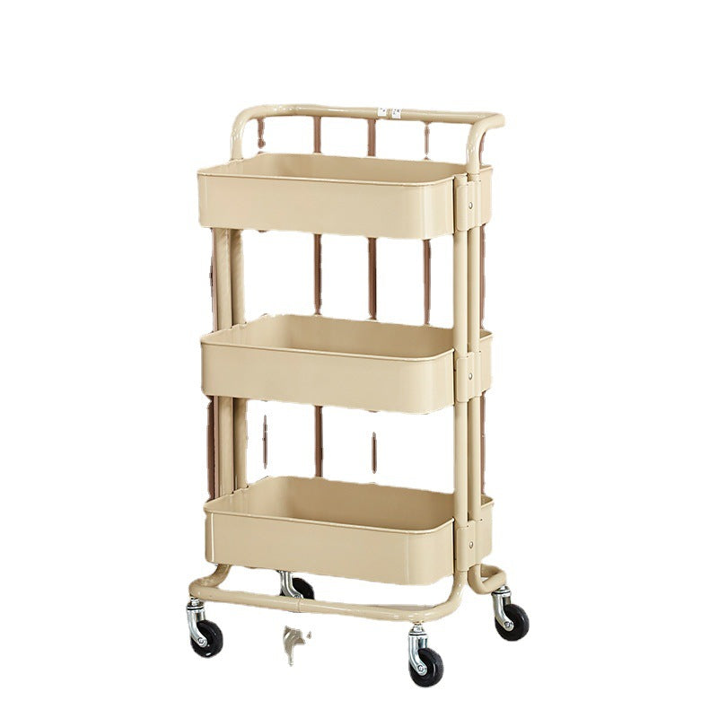 Full-metal movable storage rack