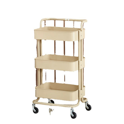 Full-metal movable storage rack