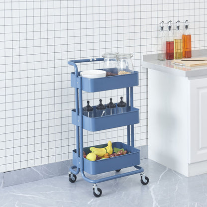 Full-metal movable storage rack