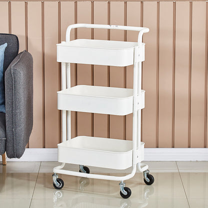 Full-metal movable storage rack