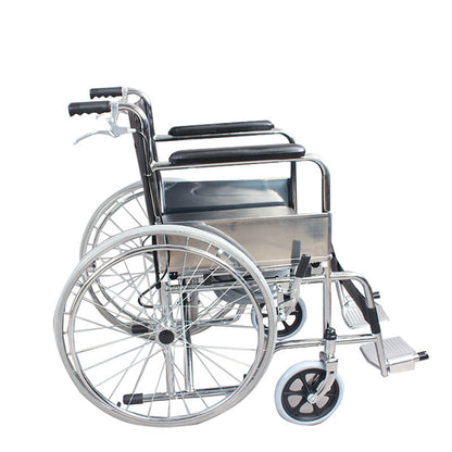 Full Recline Toilet Wheelchair