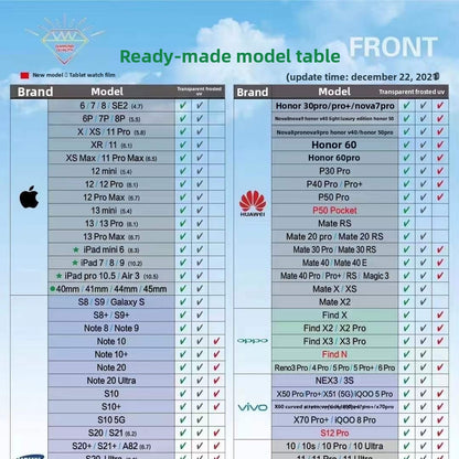full screen mobile phone inside and outside screen
