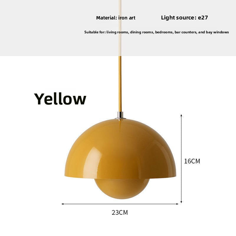 Full-Spectrum Creamy Bud Pendant Light