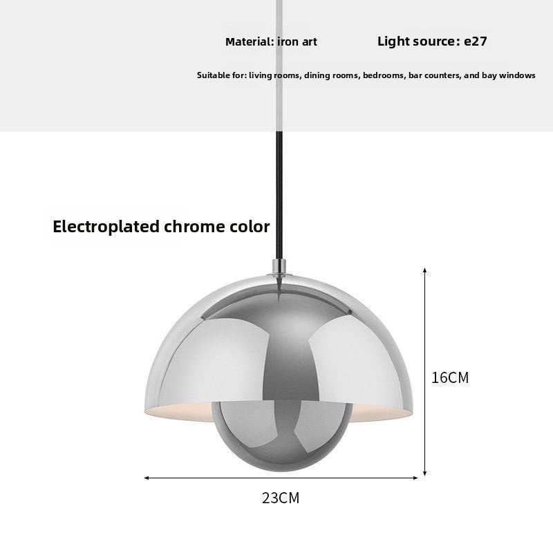 Full-Spectrum Creamy Bud Pendant Light